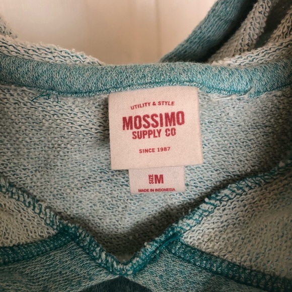 Teal Cropped Hoodie - Picture 5 of 5